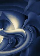 blue swirls, abstract pattern