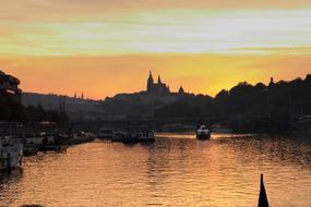 Prague skyline, Czech Republic