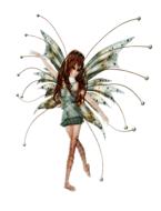 fairy in a dress