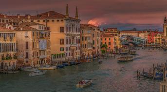 Italy Ben Venetian canal