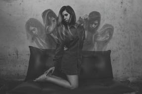 mystical portrait of a girl