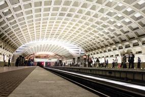 Metro Station Train