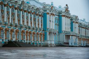 colorful houses in saint petersbourg