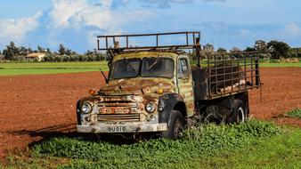 Old Truck Lorry Countryside