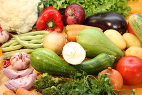 healthy vegetables a lot
