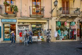 Sicily Taormina street