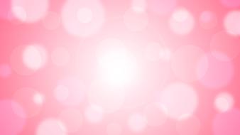 bokeh pink background drawing