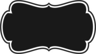 black patterned logo