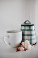 breakfast on a white background