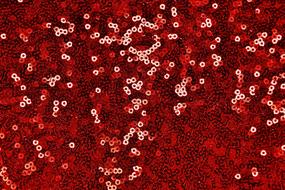 Sequins Red Curtain drawing