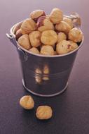 roasted hazelnuts