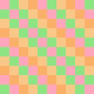 checkerboard pastel squares drawing