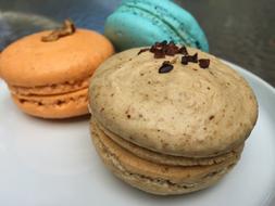 delicious sweet macarons