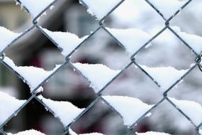 Wire Mesh Snow