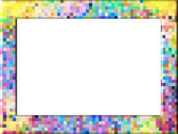 photo frame design border drawing