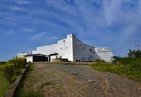 fort in africa under the blue sky