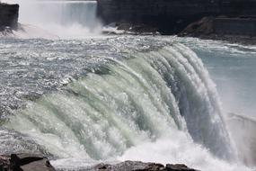 waterfall view landscape