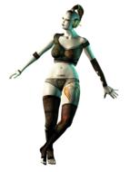 girl steampunk vintage 3d drawing