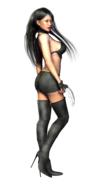girl claw hair sexy 3d drawing