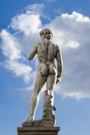 statue of man in Cyprus