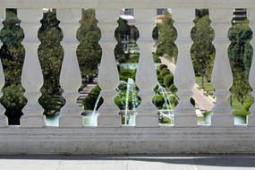 Balustrade Park fence