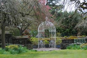 gazebo garden romance