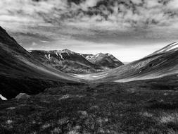 Iceland Hiking Highlands landscape