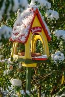 goodly Bird house at Winter