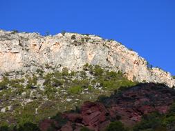 beautiful mountains in the wild
