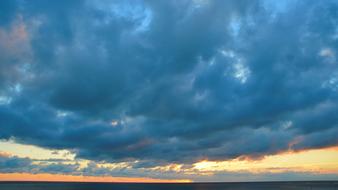 Sea Clouds Sky