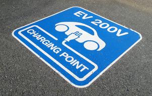 Sign Charging Point