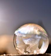 Bubble Soap Iridescent drawing