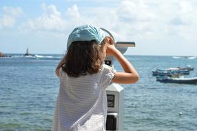 Kid Summer View sea