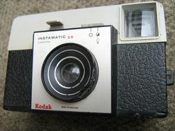 old camera photo on the table