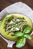 green tasty dish