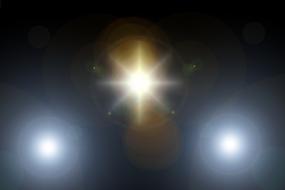 Lens Flare Light Rays drawing