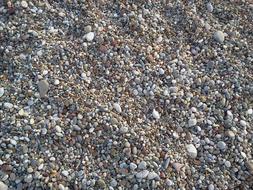 fine grey Pebble Stones, Background