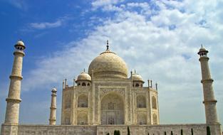 Indian Agra palace