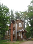 Church In The Forest Wooden