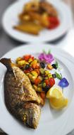 Flavorful fried fish