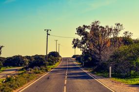 the road that leads to the distance