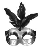 carnival black mask masquerade