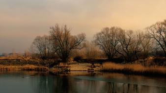 Twilight Sunset Winter