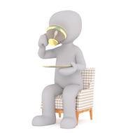 white male 3d model isolated 3d