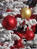 Christmas Balls Red Ball