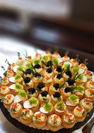 restaurant snacks on the table