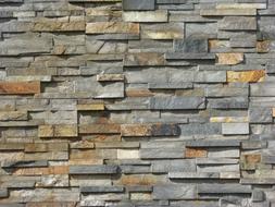 Stone Wall Texture grey gold