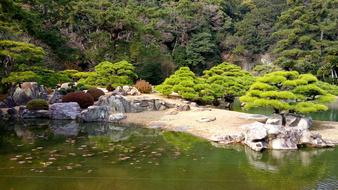 Ritsurin Garden Shikoku Japan