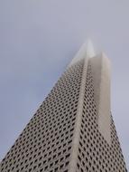 skyscraper as a pyramid in san francisco