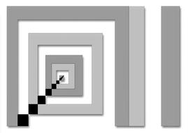 pattern abstract form art square drawing